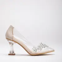 Forever & Always Cinderella Transparenta Klackskor (Dam)