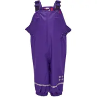 Lego Wear Regnbyxor - Lila m. Hängslen - - 6 år (116) - Regnbyxor