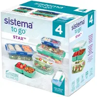 Sistema - Club 4 Pack Stax To Go 2,2L