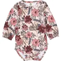 Müsli Body l/ä - Bliss - Näktergal/Rot/Nostalgi Rose - - 74 - Body L/Ä