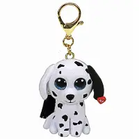 TY Dalmatiner-nyckelring Mini Boos clip FETCH 25069