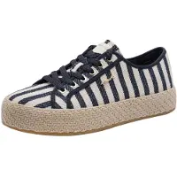Tamaris Låg sneaker mörkblå / off-white