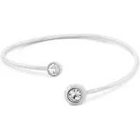 Calvin Klein Stainless Steel Crystal Bangle