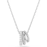 Swarovski Halsband silver / transparent
