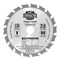 Cmt Sågklinga för trä K30072M; 300x30 mm; Z72; 18°