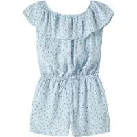 Name it Overall 'NKFVinaya' ljusblå / oliv / rosa / off-white