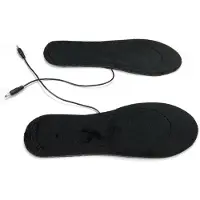 INF Värmesulor med temperaturkontroll Black 35-41