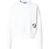 Karl lagerfeld JEANS Sweatshirt svart / vit
