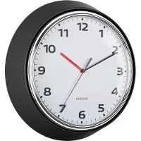 Karlsson väggklocka Modern Retro black KA6006BK
