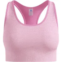 Odlo Women's Seamless Medium - Padded Sport Bra Hyper Pink Melange