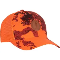 Pinewood Hunters Mesh Cap Strata Blaze/Moss Green