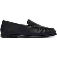 Tommy Hilfiger Leather Ruched Toe Loafers