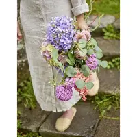 Bloomingville Edge bukett, lila, konstgjorda blommor