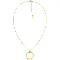 Calvin Klein Twisted Ring Pendant Necklace