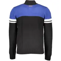 Gianmarco Venturi Svart Bomull Herrcardigan