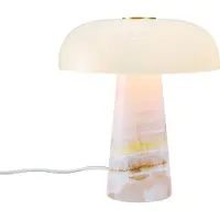 Nordlux by Nordlux Bordslampa Glossy, Violett / rosa / rosè, Vardagsrum / matsal, Sten, Skandinavisk, Bordslampa