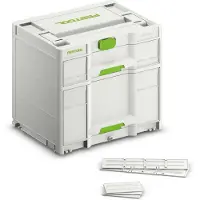 Festool Systainer SYS3-SORT/2 M 337 577770 Transportlåda (L x B x H) 396 x 296 x 337 mm