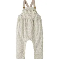 Lil´ Atelier Lil' Atelier Hängselbyxor - Loose - NbfFjola - Coconut Mjölk - - 68 - Hängselbyxor