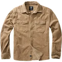 Brandit Corduroy Classic Skjorta Med Långa ärmar