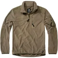 Brandit Troyer Ripstop Fleece Med Halv Dragkedja