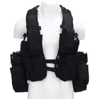 101 Inc Fostex Tactical Vest (Färg: Svart)