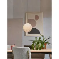 It´s about RoMi Glas pendellampa Carrara, dimbar, Vitt / opal, Vardagsrum / matsal, Glas, Design, Pendellampa