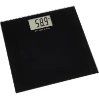 TFA-Dostmann 50.1015.01, Elektronisk personvåg, 200 kg, Svart, 5 kg, kg, lb, st, Rektangel