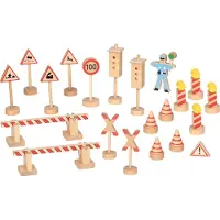 Goki Polisman trafikskylt-set