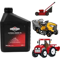 Briggs&Stratton Olja 4T; 1,4l För trädgårdsmaskiner med fyrtaktsmotorer