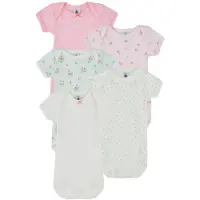 Petit Bateau Bodies för barn 5 BODIES US MC flickor - Flerfärgad - 24 mån