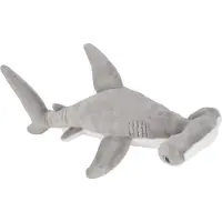 Wild republic Hammerhead Shark Plush, Kramdjur, 33 cm, Gåvor för Barn