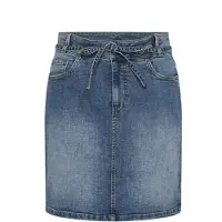 Culture Kjol 'Tali' blå denim