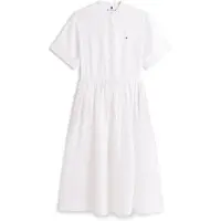 Tommy Hilfiger Pure Linen Midi Shirt Dress