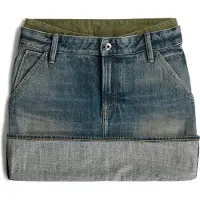 G-Star Turn-up Panel Mini Skirt - Multi color - Women