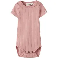Lil´ Atelier Lil' Atelier Body k/ä - Slim - NbfFalina - Misty Rose - - 62 - Body K/Ä