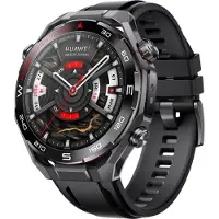 Huawei Watch Ultimate 2 - Zirconium-based liquid metal - smart klocka med rem - fluoroelastomer - svart - handledsstorlek: 140-210 mm - display 1.5 - NFC, Bluetooth, Wi-Fi 6 - 80.5 g - svart