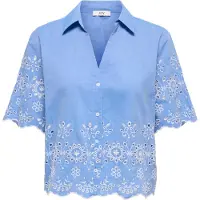 JDY Blus 'JDYMARINA' blå / vit