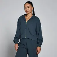 Myprotein MP Women's Lightweight Loopback Zip Through Hoodie - Faded Blue - XL