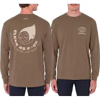 Circle - Trail running kläder - Feel Good CAF LS T-Shirt 2.0 Clay för UnisexUll - Storlek M - Brun