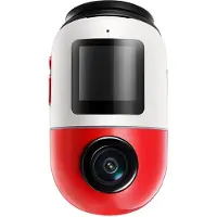 70mai Bredbandsvideoinspelare X800 Omni 4K/GPS/WiFi röd + SD-kort 128GB