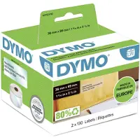 Dymo S0722410 | 99013 | stora transparenta adressetiketter (original)