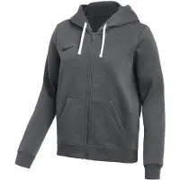 Nike Park 26 Fleece Full Zip Luvtröja - Grå/Svart Dam, storlek XX-Large