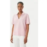 Tommy Hilfiger Relaxed Fit Open Placket Pique Polo Shirt