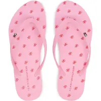 Tommy Hilfiger Repeat Logo Platform Flip Flops