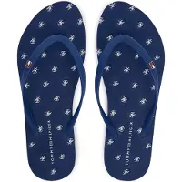 Tommy Hilfiger Repeat Logo Platform Flip Flops