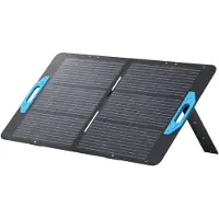 Anker SOLIX PS100 - Solfångare - dubbel, bärbar - 100 Watt - Svart