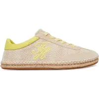 Tommy Hilfiger Woven Logo Embroidery Rope Trainers