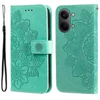 Mtp Products Xiaomi Redmi Turbo 5 Max Mandala Series Plånboksfodral - Grön