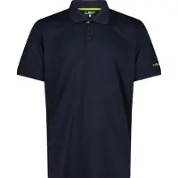 CMP 3t60077 Short Sleeve Polo Shirt Blå L Man