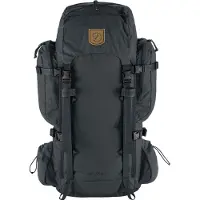 Fjällräven - Trekkingryggsäckar - Kajka 55 M/L Coal Black för UnisexNylon - Svart